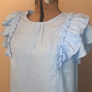 Ruffle Sleeve Top